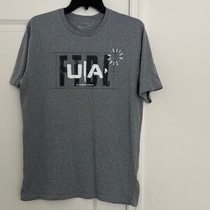 Under Armour Men's Gray Graphic Tee